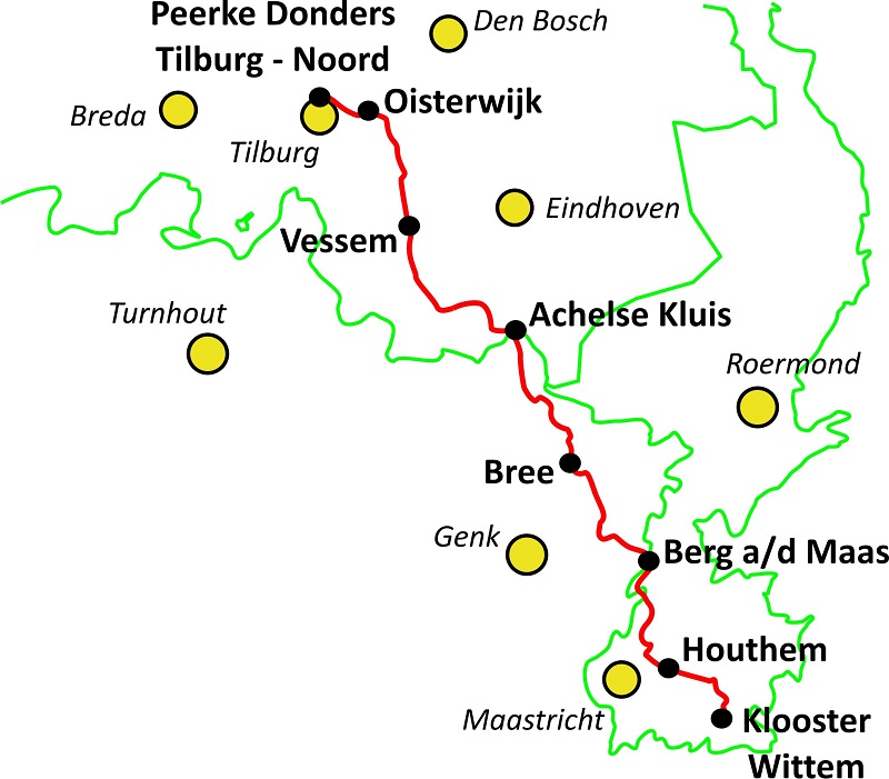 Zondag 4 t/m zaterdag 10 september