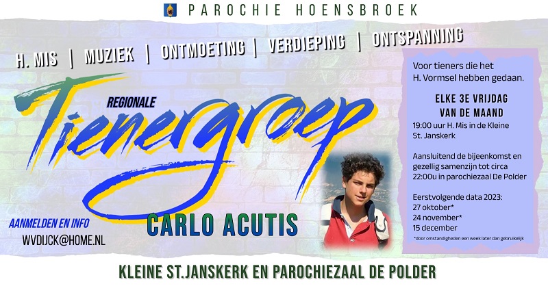 Vrijdag 27 oktober