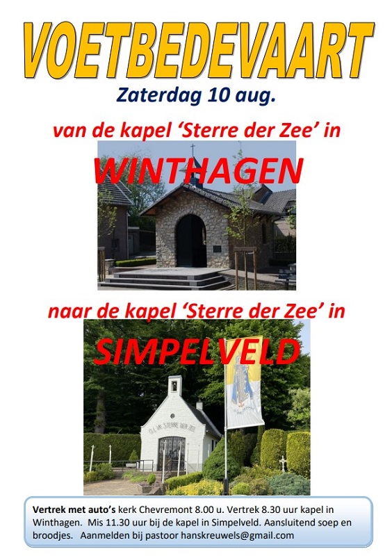 Zaterdag 10 augustus