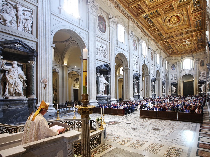 Nationale Bedevaart naar Rome begonnen