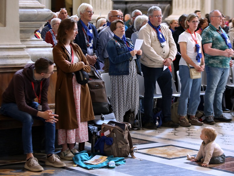 Nationale Bedevaart naar Rome begonnen