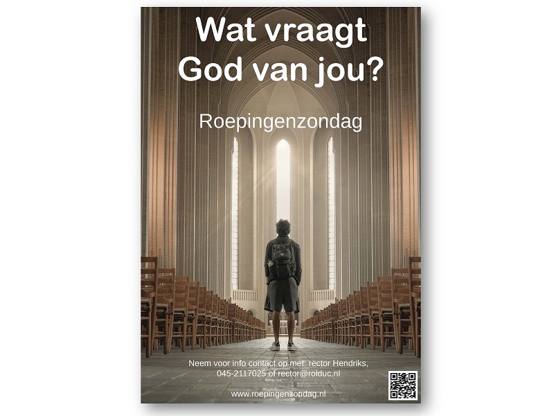 Zondag roepingenvespers in abdijkerk Rolduc
