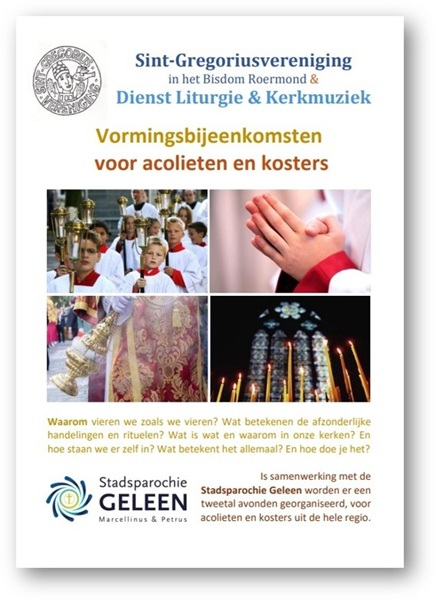 Vormingsbijeenkomsten voor kosters en acolieten