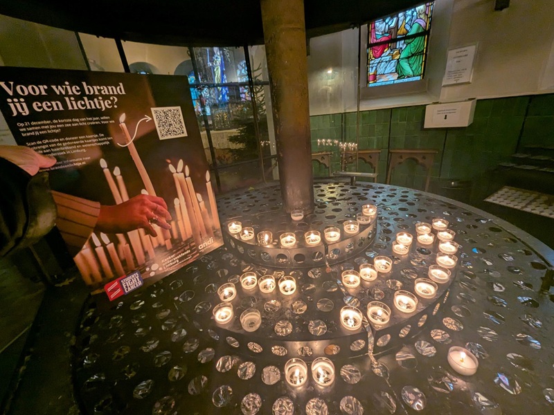 Weer actie ‘Voor wie brand jij een lichtje?’