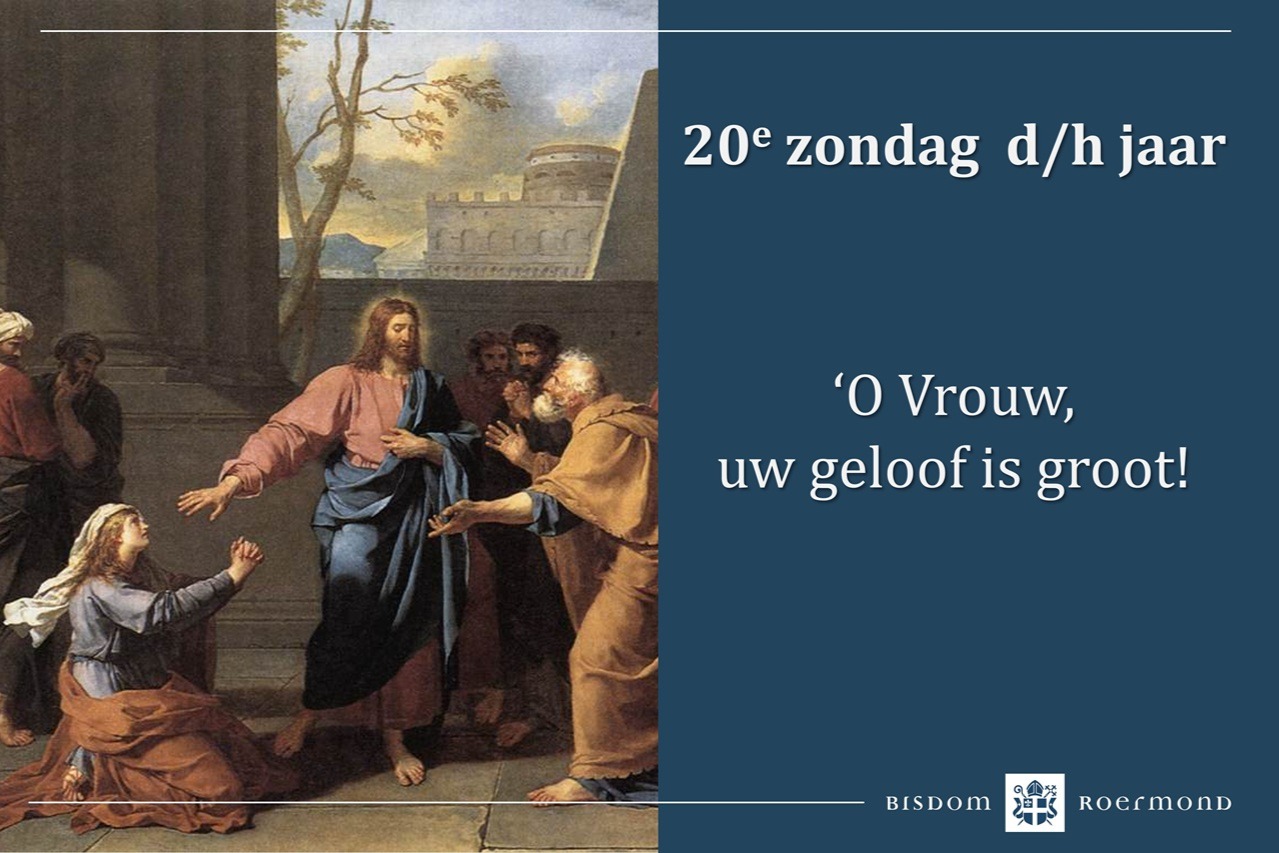 Zondag 16 augustus 2026 – 20e zondag door het jaar