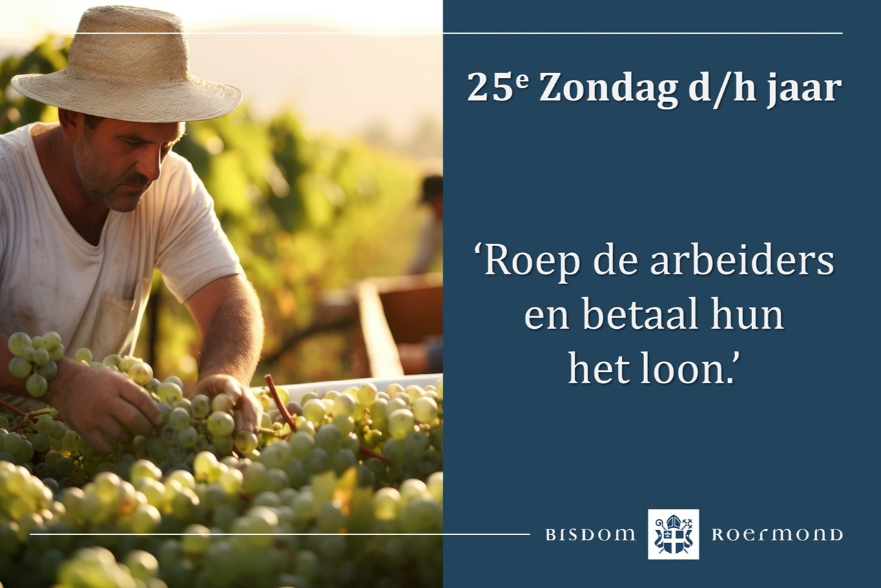 Zondag 20 september 2026 – 25e zondag door het jaar